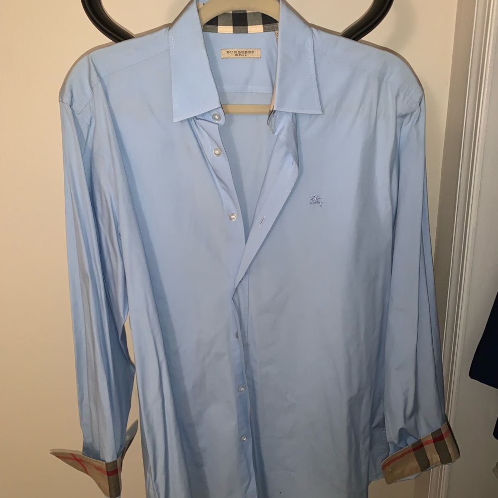 Burberry dress shirt Sz. L .